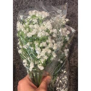 Yastouay Babys Breath Artificial Flowers, 6Pcs